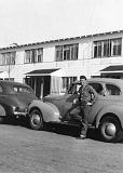 Dad in front of Miss Curleys 1951
